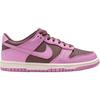 Nike Кроссовки Dunk Low для детей, скейтбординг, розово-коричневые, унисекс, FB9109-500