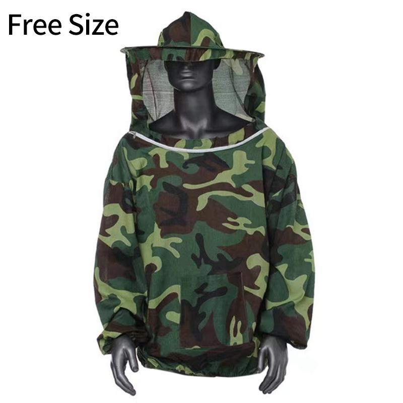 Защитный костюм от пчел, одежда для пчеловодства на все тело, специальное оборудование для защиты от пчел, профессиональный защитный костюм с капюшоном-вуалью