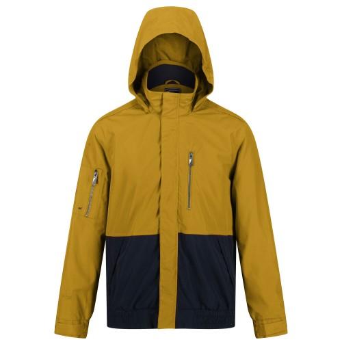 Regatta Mens Feelding Colour Block Waterproof Bomber Jacket