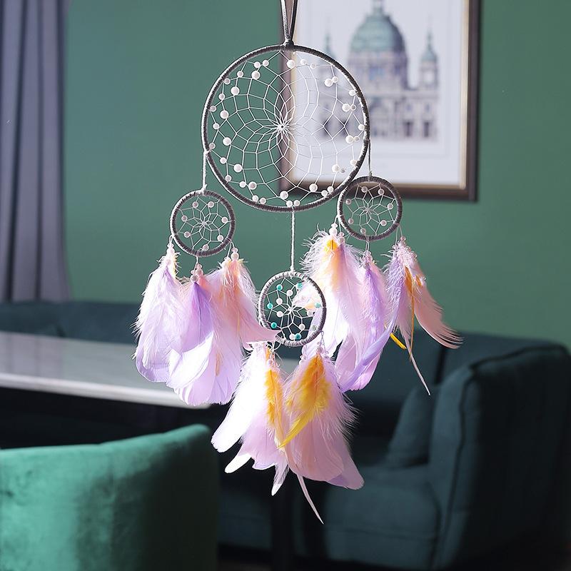 Dreamcatcher Fashion Indian Hanging Ornaments Girls' Heart Home Pendant Photography Props Creative Crafts Gifts