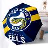 Parramatta Eels, Rugby League Automatic Opening and Closing, 8 rib Structure Portable Umbrella, Suitable for Men and Women in All Seasons  P