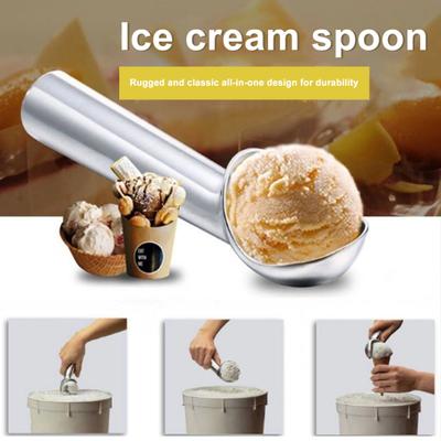 Ложка для мороженого с антипригарным покрытием, антифризом, нескользящей удобной ручкой, легко моется, прочный совок для мороженого из алюминиевого сплава, кухонные принадлежности