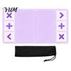 Fidget Toy Trading Pad Board Mat with Storage Bag, 12x24 Inch Portable Pad, Playmat Divided Zones for Swap Card Social Party Game Supplies