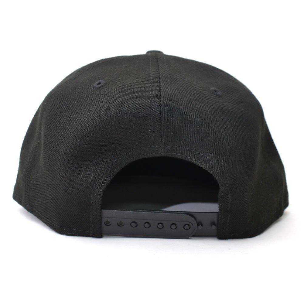 New Era Кепка Snapback 9FIFTY New York и Регулируемая Популярная x Кепка, 950, Yankees, 11591026, Мужская Женская, Размер, Хлопок, (Черный Черный) [Использовал]