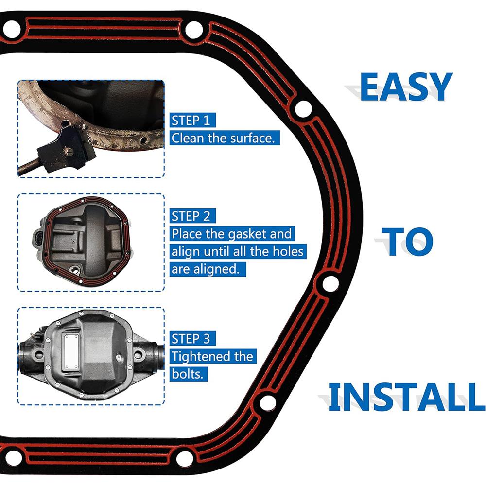 Прокладка крышки дифференциала LLR-D044 Для мостов Dana 44 Герметизация трансмиссии