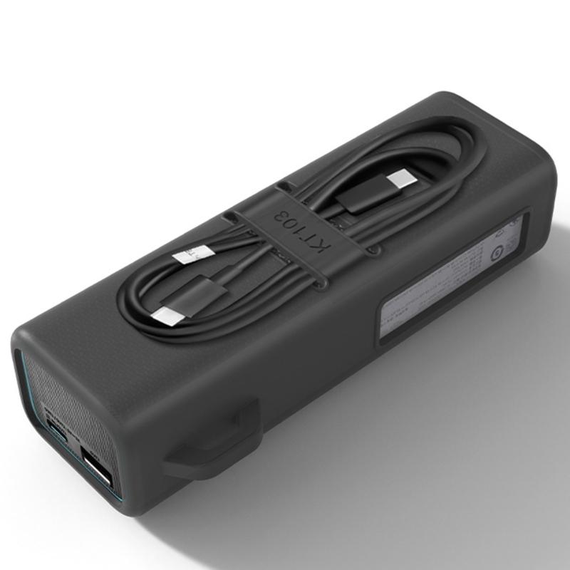 Удобный для путешествий силиконовый чехол-защита для PowerBank No.10 plus, противоударный дизайн и идеальная посадка