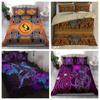 Duvet Cover Set Aboriginal Naidoc Week Heal The Lizard 3D Print Bedding Suit Pillowcase