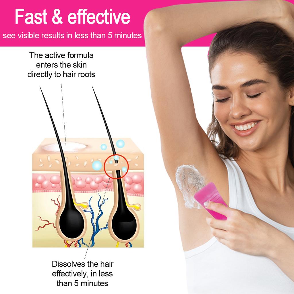 Painless Hair Removal Underarm Private Facial Body Leg Hair Remove Cream Skin Care Powerful Beauty Hair Removal for Men Women