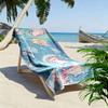 Axolotl and Jellyfish Beach Towel Beach Towel Quick-drying for Travel Outdoor Sports Jogging Beach and Swimming