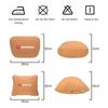 rlbn5 Car Headrest Neck Pillow & Lumbar Support Cushion Auto Interior For Honda CR-V Accord Civic HR-V Pilot Odyssey Fit Jazz Vezel