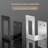 Drill-Free Wall-Mounted Pot Lid & Chopping Board Rack