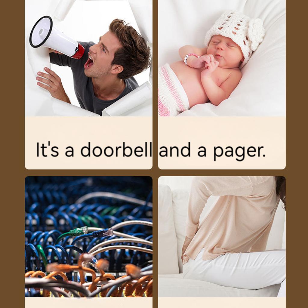 Домашний беспроводной дверной звонок AC цифровой музыкальный дверной звонок пульт дистанционного управления пейджером пульт дистанционного управления Европейский стандарт