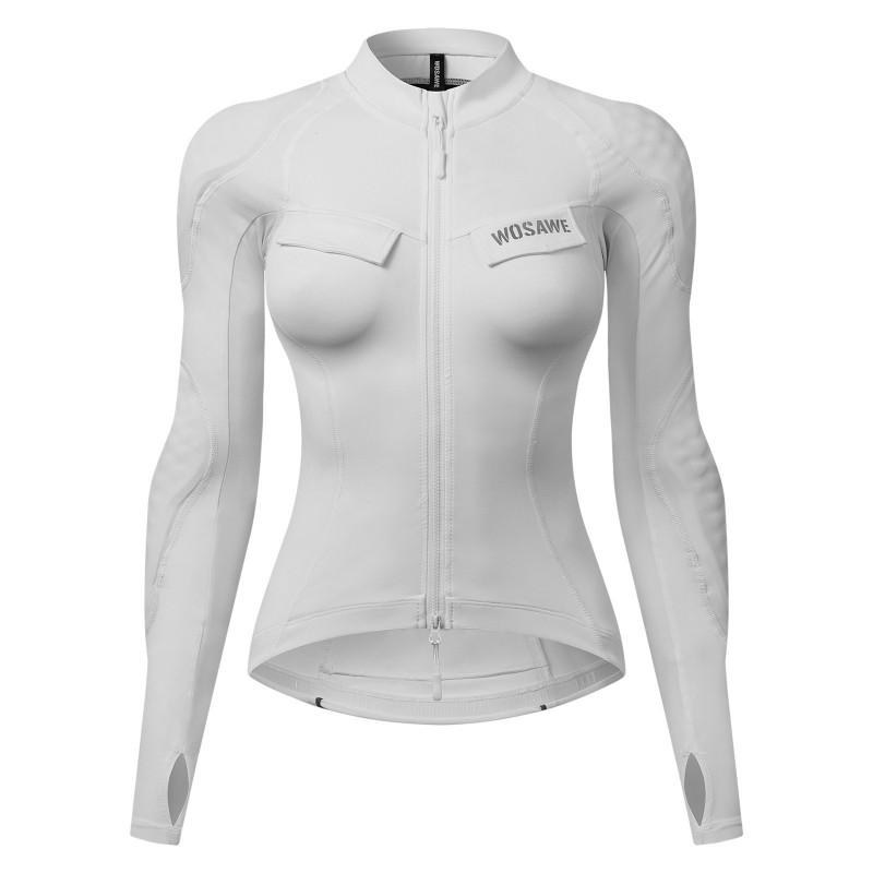 1 Womens Thermal Lined Motorcycle Riding Jacket With Protective Padding Winter Cycling Running Outdoor Sports