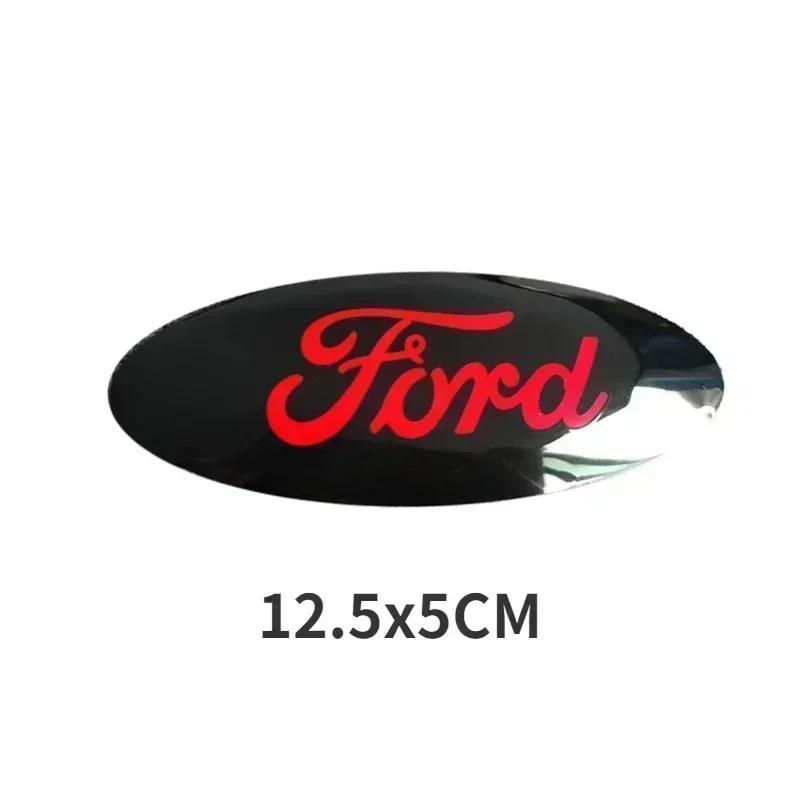 Rear Trunk Badge for Ford F150 Fiesta Ranger Focus 2 Explorer MK4 Fusion Escape Kuga Mondeo Car Front Hood Emblem Cover Sticker DFTGX1
