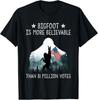 Bigfoot Is More Believable Than 81 Million Votes USA Flag Shirt