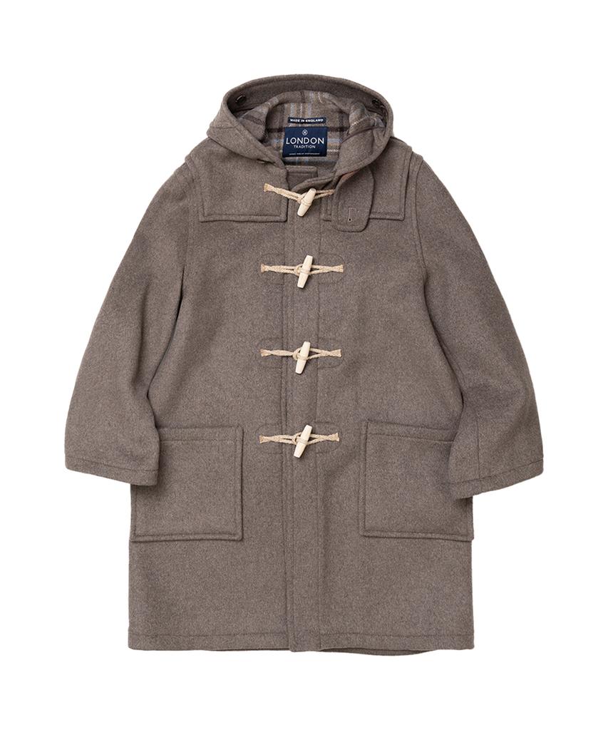 Londontradition Martin Mens Duffle Coat - Mushroom A08