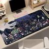 Hollow Knight Anime Gaming Mousepad  Black And White Rubber Computer Mouse Mat for Gamers Desk Keyboard Accessory Gift