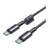 Kabel Usb-C - Usb-C Joyroom S-A50, 60W, 1,2M Szary