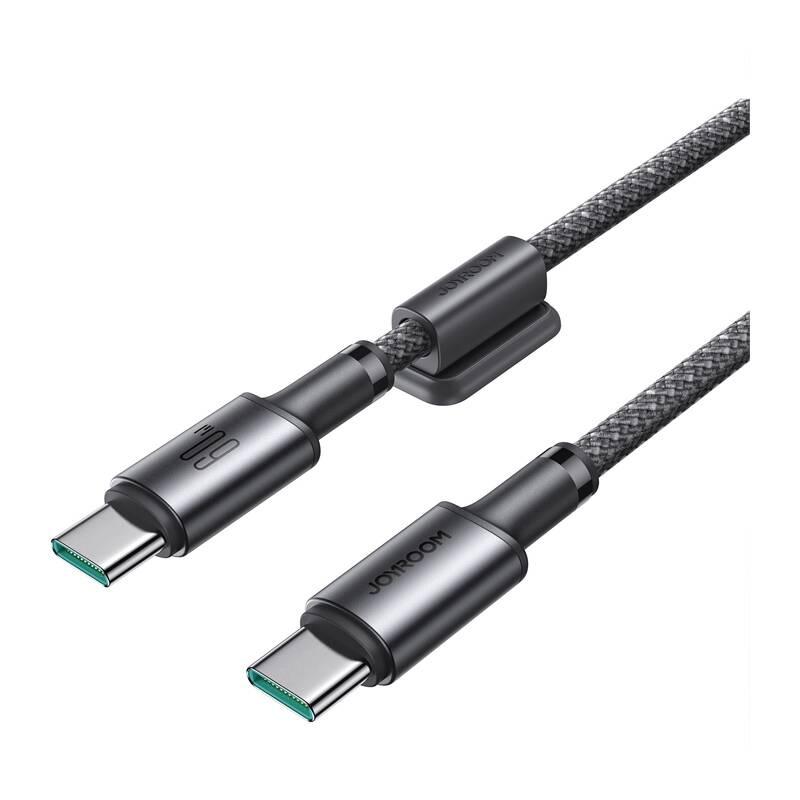 Kabel Usb-C - Usb-C Joyroom S-A50, 60W, 1,2M Szary