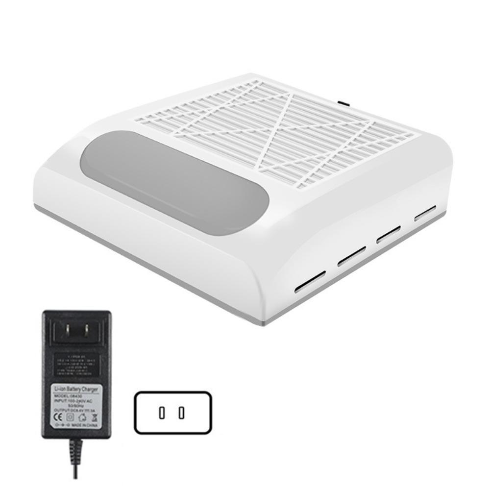 80W Nail Dust Collector Low Noise Manicure Machine Tools Durable Nails Dust Extractor Fan  DIY