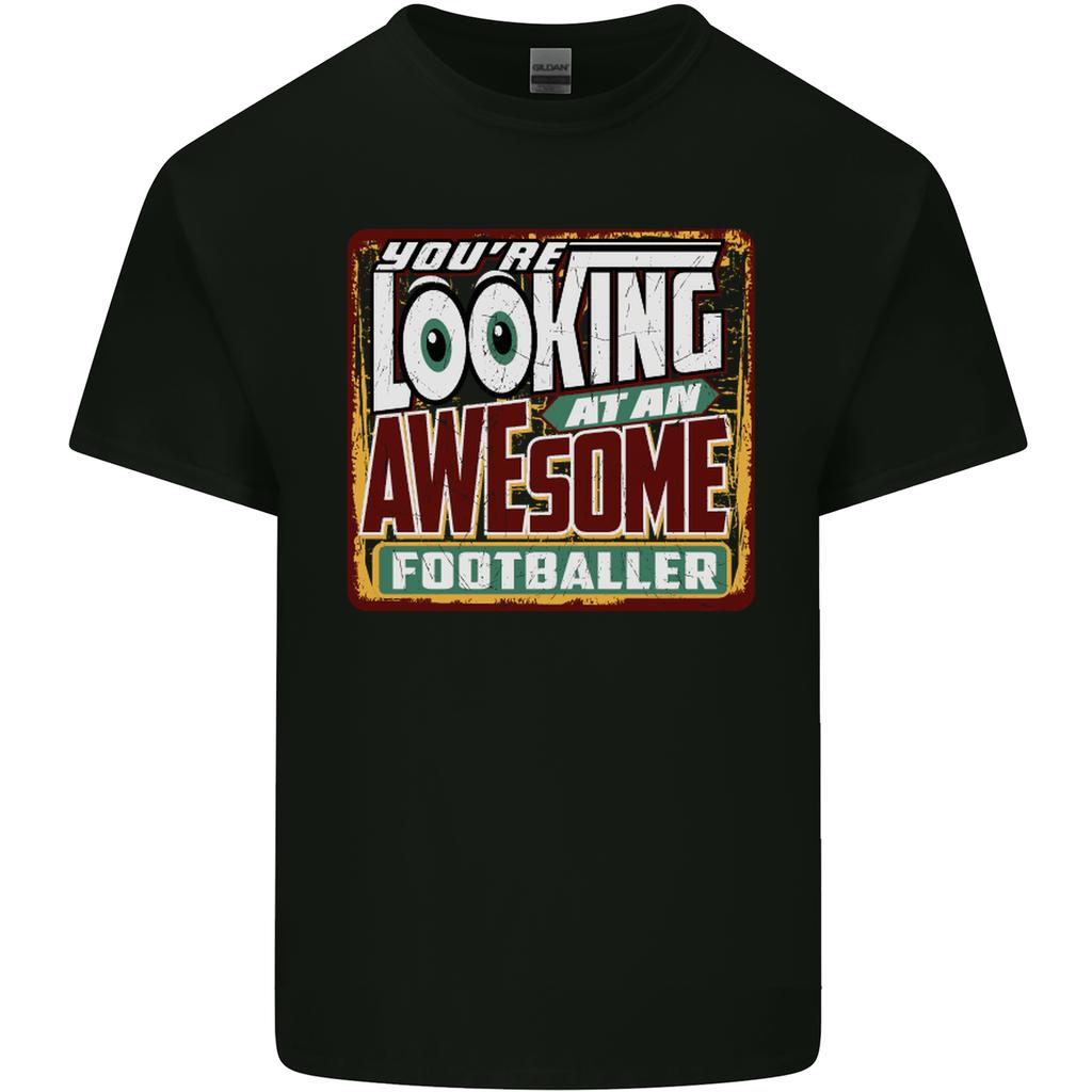 An Awesome Footballer Unisexs Light Cotton TShirt