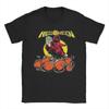 Heavy Metal Helloween Band T Shirt Men Cotton Vintage T-Shirt Crew Neck German Power Rock Tee Short Sleeve Clothes Plus Size