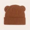 Cartoon Bear Ears Baby Beanie Windproof Ear Protection Hat Toddler Beanie  Autumn Winter Season