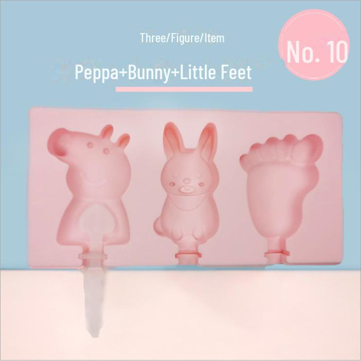 Ice Cream Popsicle Mold with Lid and Stick for Homemade DIY Treats