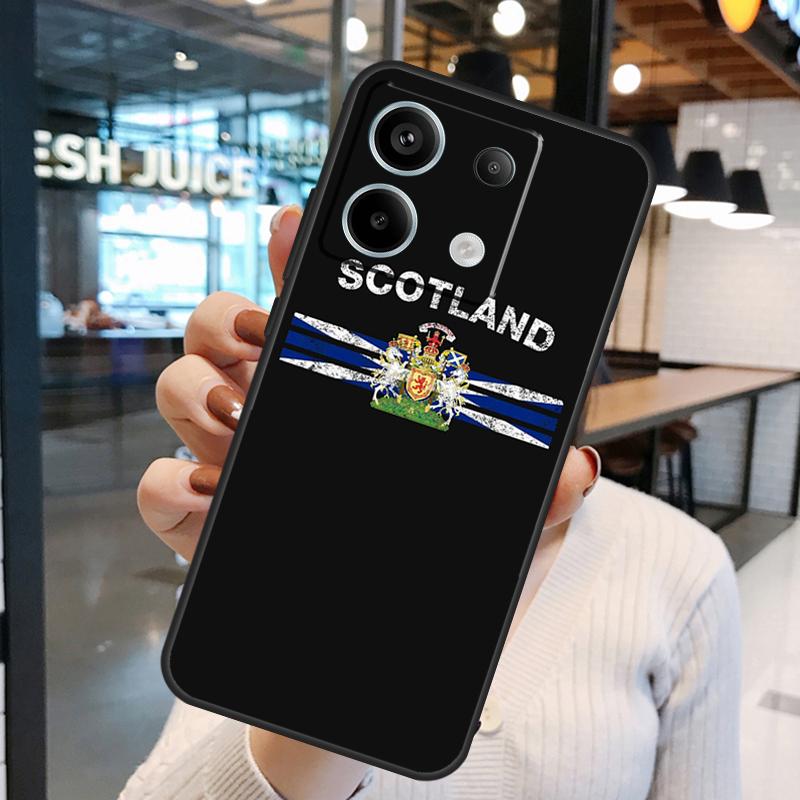 Шотландия Шотландский флаг Чехол для Xiaomi Redmi Note 11 9 10 12 13 Pro Plus 9S 10S 11S 12S Remdi 13 12 C 9C 10C Обложка
