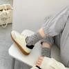 Thin Polka Dot Socks Curled-edge Women's Socks Comfortable Mid-Tube Socks  Summer
