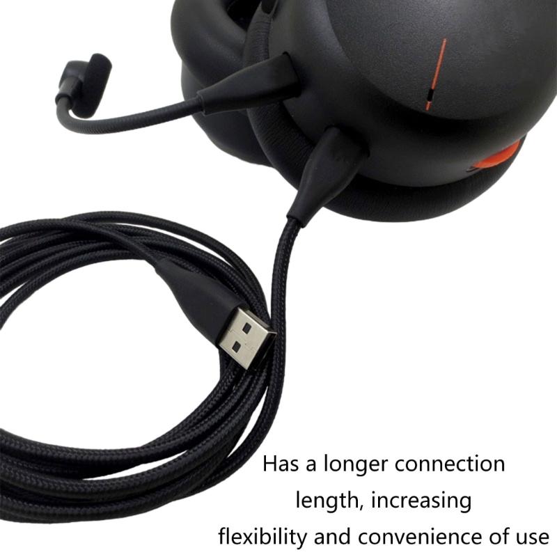 Replacement USB Headphones Cable PVC Wire for MMX 150 Headphones