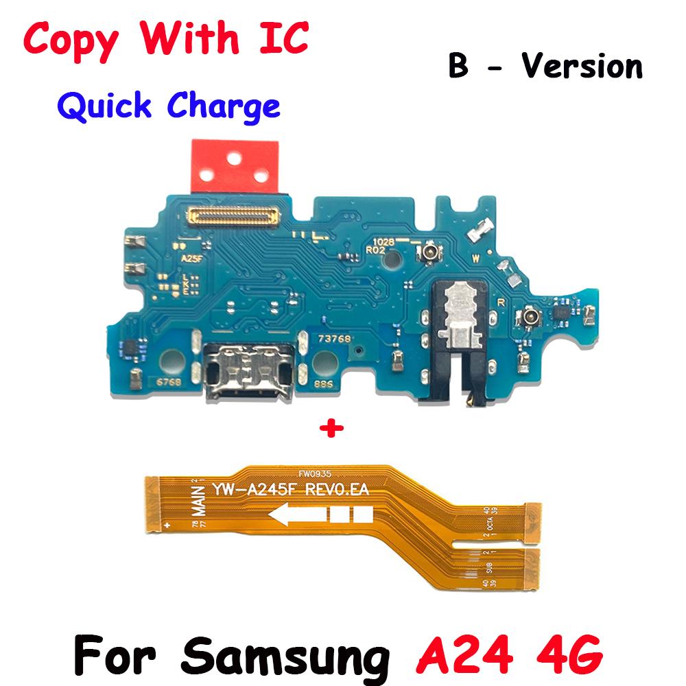 Новый порт USB для зарядки, док-плата, разъем, основной шлейф FPC материнской платы для Samsung A11 A11 A11 1G A11 с микрофоном