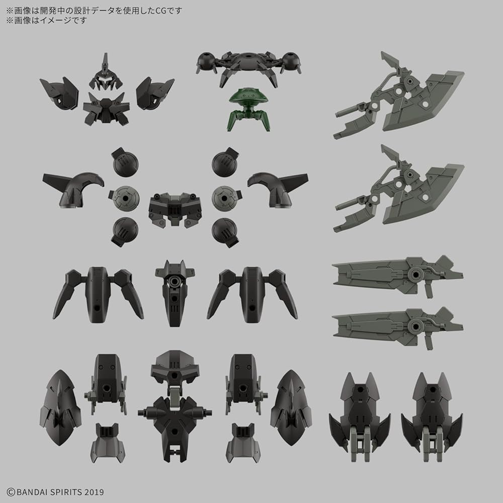 Bandai Spirits 30MM bEXM-15FA Полный Бронированный Портанова, Цветная Пластиковая Модель, Масштаб 1/144