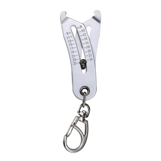 45293 шт. Портативный точный размер резьбы брелок для проверки гаек и болтов