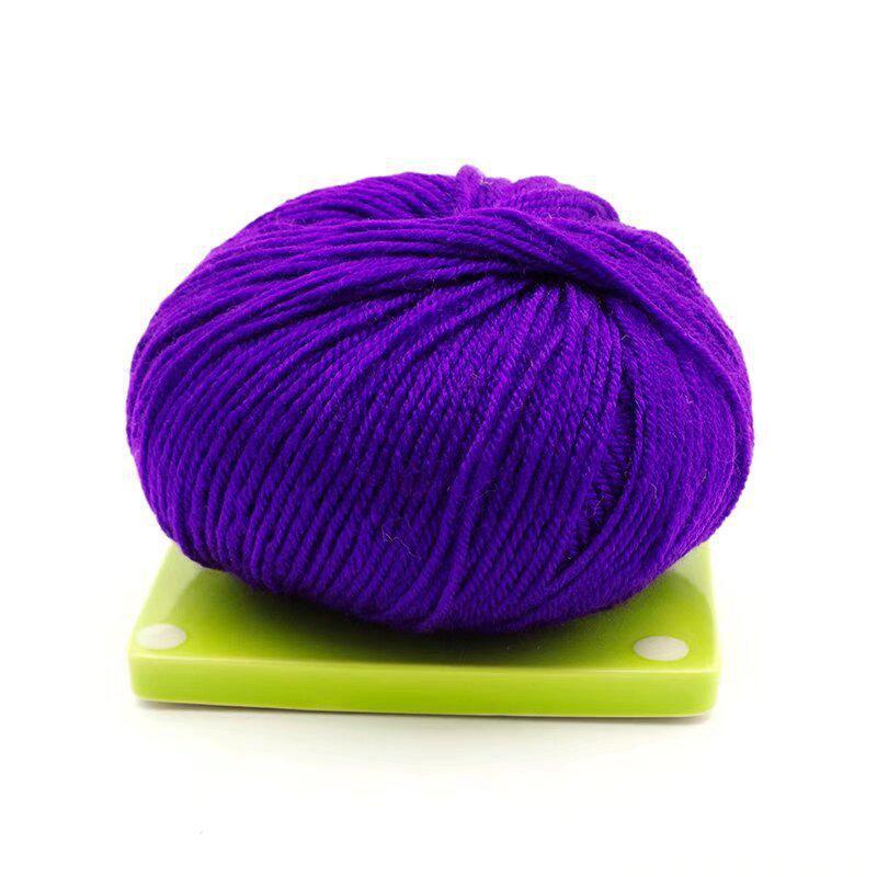 Клубок акриловой пряжи для вязания свитеров, крючков, обуви, тапочек, изделий ручной работы.