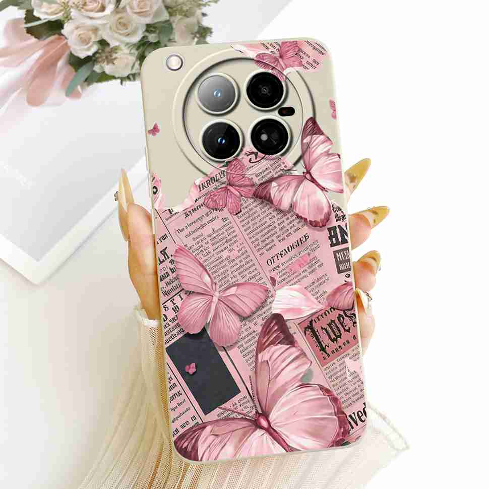 For Infinix Zero 40 4G X6860 Case Luxury Bow Painting Soft Silicone Back Cover For Infinix Zero40 ZERO 40 4G Phone Cases Bumper