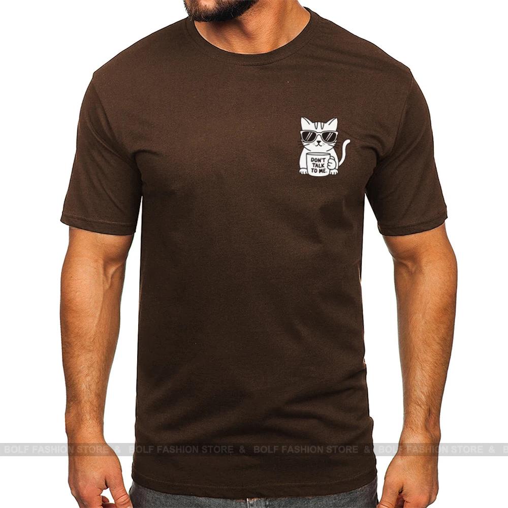 Cool Cat Logo TShirt 100 Cotton Minimalist Feline Symbol Tee for Unisex and Unisex Streetwear Essentials