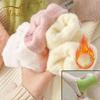 Bulk 1/3Pairs New Women Solid Cozy Mink Velvet Socks Winter Hosiery Thicken Warm Sleep Bed Floor Home Fluffy Sock Harajuku Socks