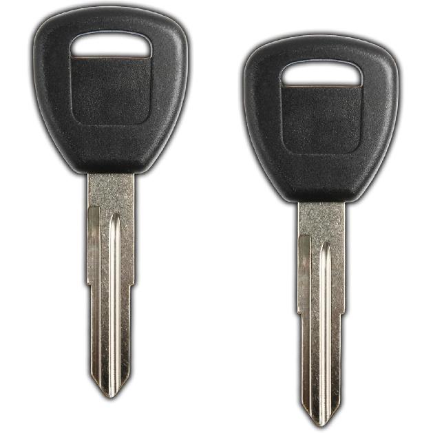 2X KeylessOption Car Key Replacement for 1996 1997 1998 1999 2000 2001 2002 2003 2004 2005 2006 Acura CL MDX RSX TL Honda Accord Civic Insight