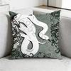 DDeftones Pillow Case Antidustmite Pillowcase Invisible zipper silky short plush Sofa cushion cover