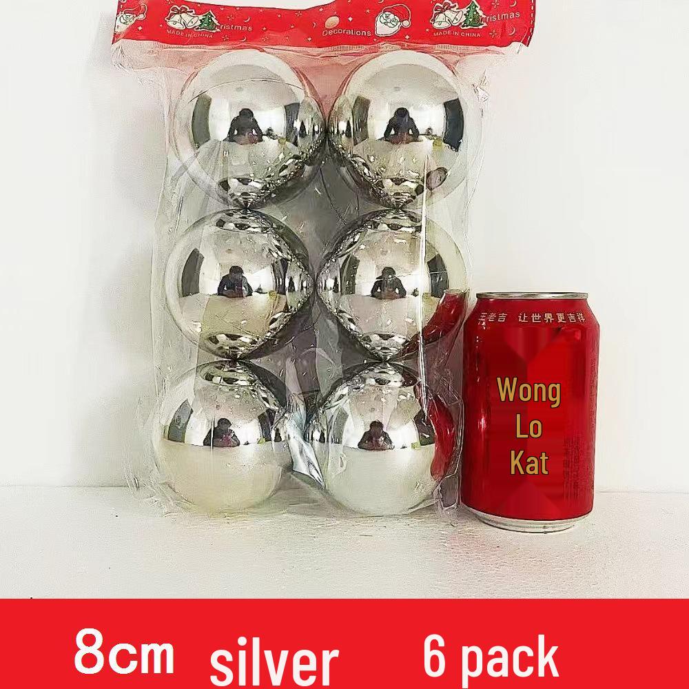 Изготовленное на заказ гальваническое круглое рождественское подвесное украшение