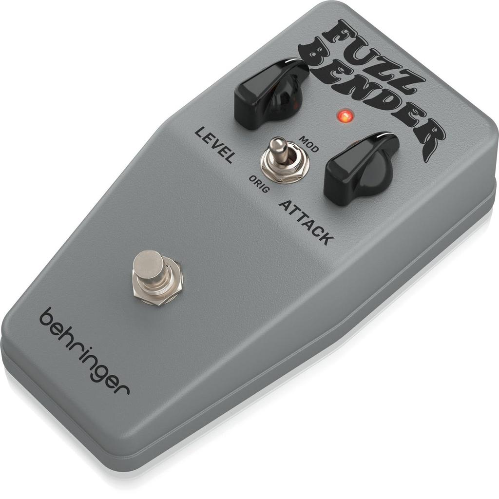 Behringer FUZZ BENDER Vintage Style Fuzz Pedal Analog Guitar Effects Pedal with Custom Mod Switch and True Bypass