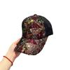 Trendy hat women's spring and summer new sequined cap women's mesh visor sun hat baseball cap