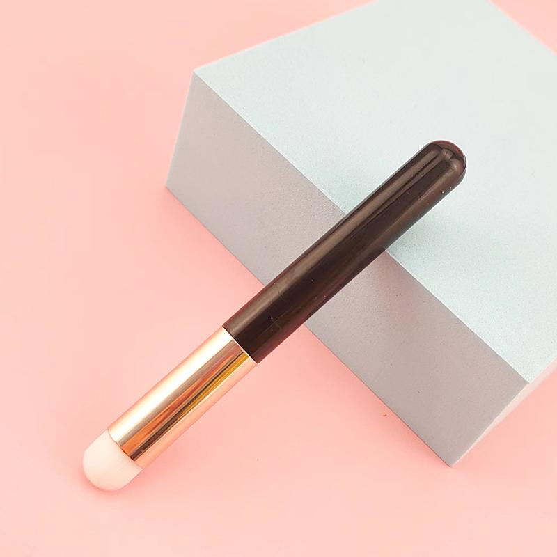 Кисть для губ с круглой головкой, кисть для макияжа, кисть для размазывания помады, мини-кисть для румян