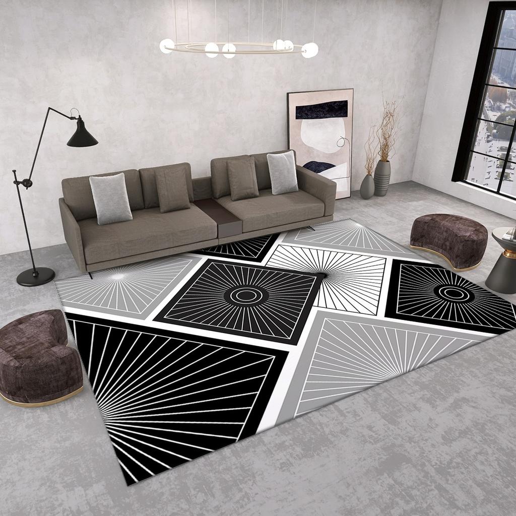 Ковер в европейском стиле, простой креативный, для гостиной, под диван, для спальни, прикроватный, для кабинета, коврик у входной двери, нескользящий, для украшения дома