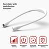 LED Portable Neck Lamp for Students, Eye-Friendly Reading Lamp, Button USB Rechargeable Neck Book Lamp, Outdoor Sports Lighting