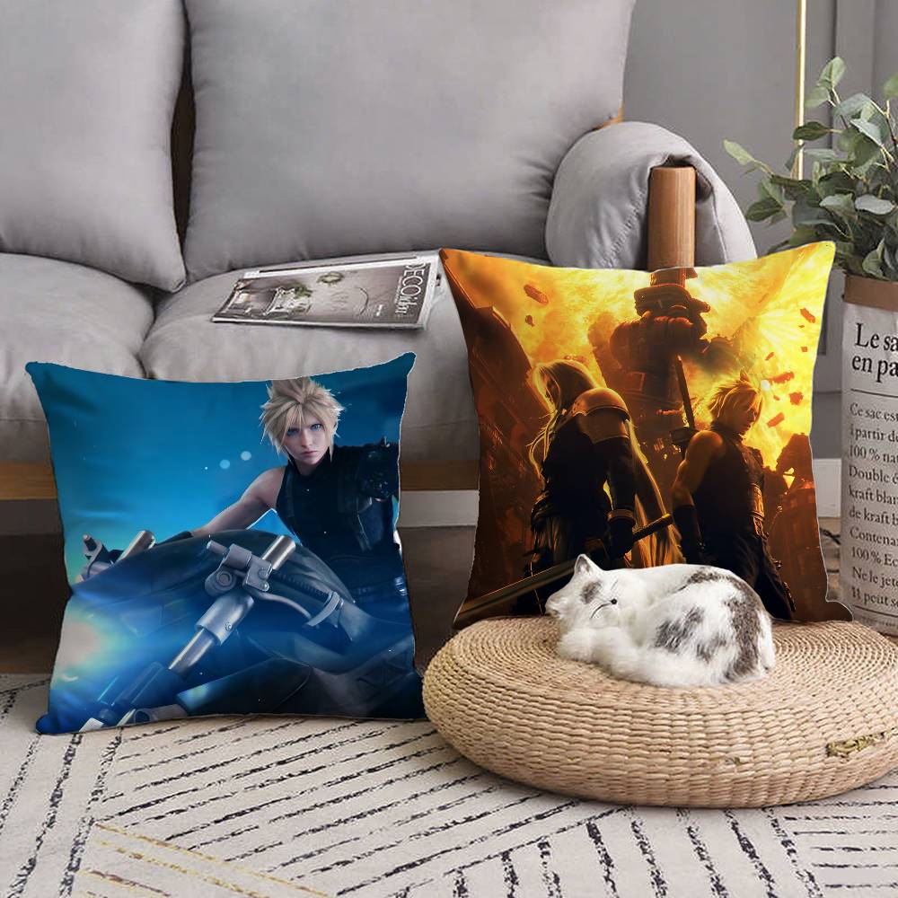 F-Final F-Fantasy VII Наволочка Домашний Декор Плед для Дивана Кровати Автомобиля Декор Комнаты Идея для Подарка