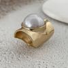 Exaggerated Irregular Wide Ring For Women, Adjustable Geometric Ring, Elegant Jewelry, Women'S Ring Accessories