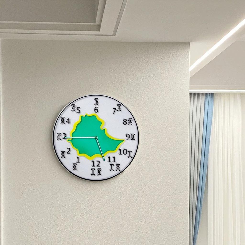 Гибкая форма для эпоксидной смолы, прочная силиконовая форма, Эфиопская карта, форма для украшения часов, идеально подходит для любителей DIY