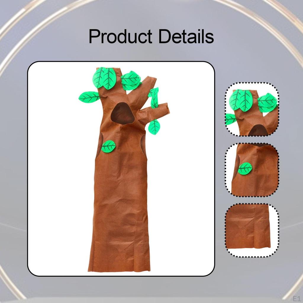 Tree Kids Costume Decorative Unisex Suits for Halloween Role Play Children's Day